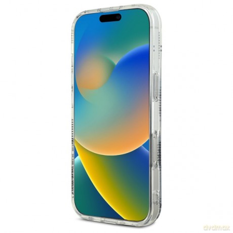 Karl Lagerfeld nakładka do iPhone 16 Pro 6,3 KLHCP16LHKLPCHT przezroczysta Hardcase IML Choupette Head Electroplated