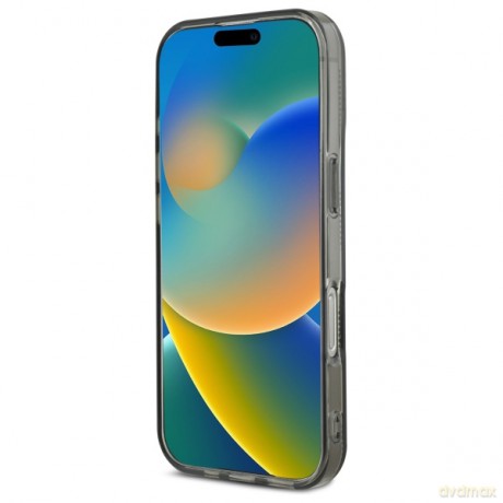 Karl Lagerfeld nakładka do iPhone 16 Pro 6,3 KLHCP16LHKLPKHK czarna Hardcase IML Karl Head Electroplated
