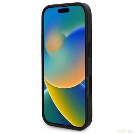 Karl Lagerfeld nakładka do iPhone 16 Pro 6,3 KLHMP16LPGKHPHK czarna Hardcase Karl Head MagSafe