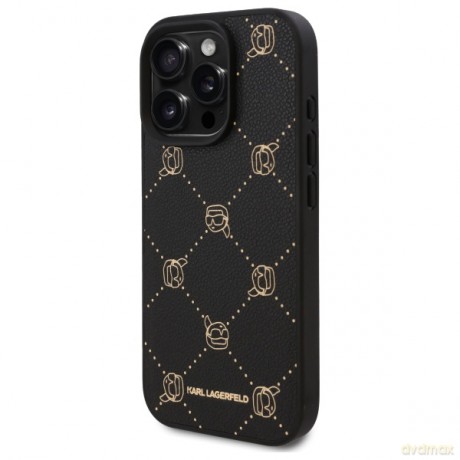 Karl Lagerfeld nakładka do iPhone 16 Pro Max 6,9 KLHMP16XPGKHPHK czarna Hardcase Karl Head MagSafe