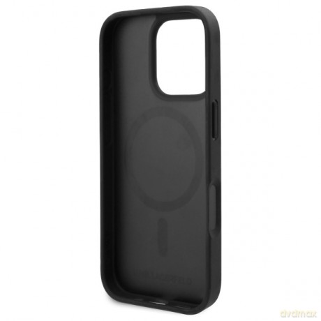 Karl Lagerfeld nakładka do iPhone 16 Pro Max 6,9 KLHMP16XPGKHPHK czarna Hardcase Karl Head MagSafe