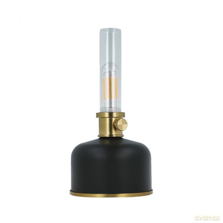 Lampa naftowa Retro LED czarna FLR-25 Forever Light