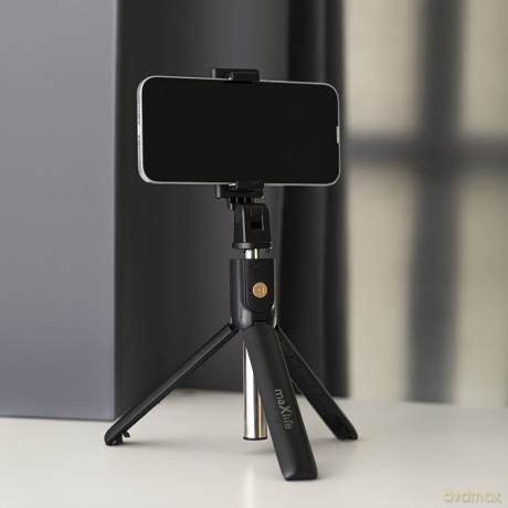 Maxlife selfie stick Bluetooth tripod MXST-100 czarny