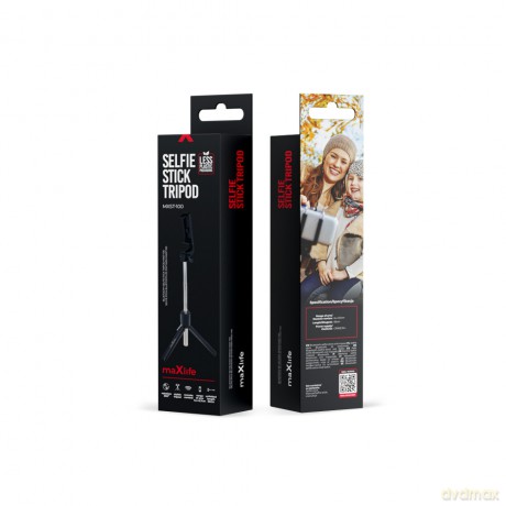 Maxlife selfie stick Bluetooth tripod MXST-100 czarny