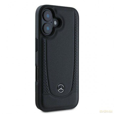 Mercedes nakładka do iPhone 16 6,1 MEHCP16SARMBK Hardcase Leather Urban czarna