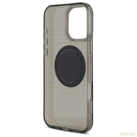 Mercedes nakładka do iPhone 16 Pro 6,3 MEHMP16L23HCPK Hardcase MB Case Star Pattern czarna