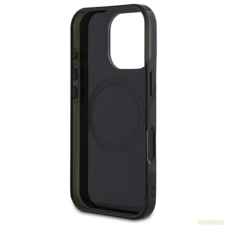 Mercedes nakładka do iPhone 16 Pro 6,3 MEHMP16L23HRSK Hardcase MB Double Layer Crossed Lines MagSafe czarna