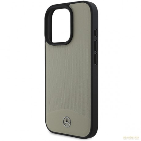 Mercedes nakładka do iPhone 16 Pro Max 6,9 MEHMP16X23RBARE Hardcase MB Textured and Plain Leather MagSafe beżowa