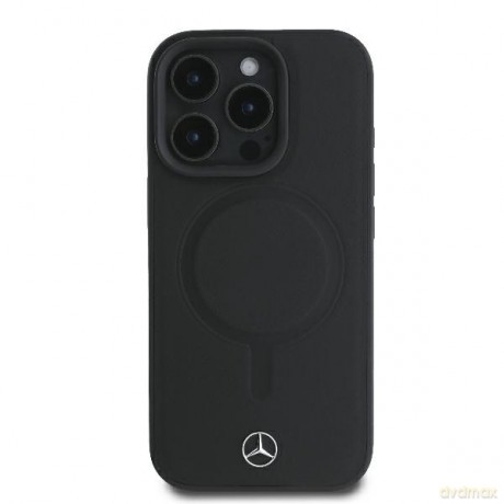 Mercedes nakładka do iPhone 16 Pro Max 6,9 MEHMP16X23RCMK Hardcase Smooth Leather MagSafe czarna