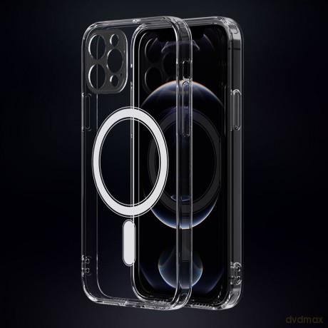 Nakładka Anti Shock 1,5 mm Mag do iPhone 16 6,1 transparentna camera protection