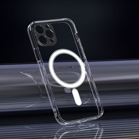 Nakładka Anti Shock 1,5 mm Mag do iPhone 16 6,1 transparentna camera protection