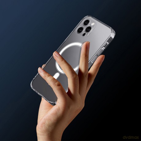 Nakładka Anti Shock 1,5 mm Mag do iPhone 16 6,1 transparentna camera protection