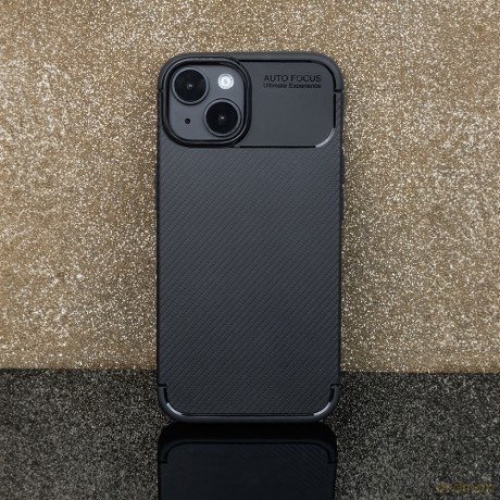Nakładka Carbon Black do iPhone 16 6,1
