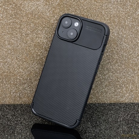 Nakładka Carbon Black do iPhone 16 6,1