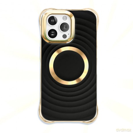 Nakładka Circle Glam Mag do iPhone 16 6,1 czarna