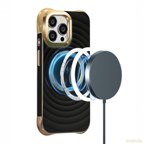 Nakładka Circle Glam Mag do iPhone 16 6,1 czarna