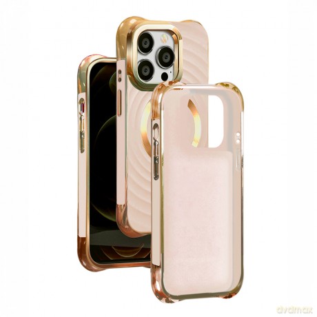 Nakładka Circle Glam Mag do iPhone 16 Plus 6,7 różowa