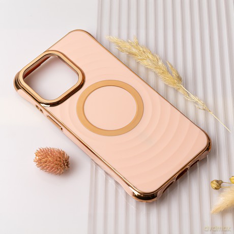 Nakładka Circle Glam Mag do iPhone 16 Plus 6,7 różowa