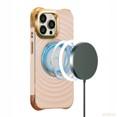 Nakładka Circle Glam Mag do iPhone 16 Pro 6,3 różowa