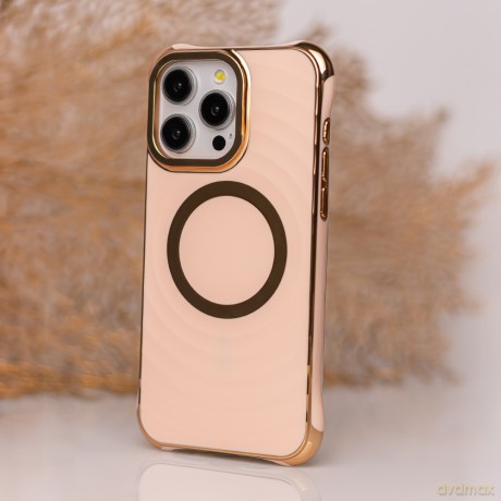 Nakładka Circle Glam Mag do iPhone 16 Pro 6,3 różowa