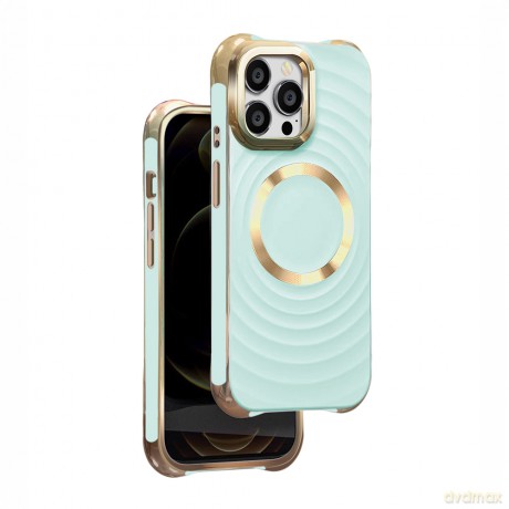 Nakładka Circle Glam Mag do iPhone 16 Pro Max 6,9 miętowa