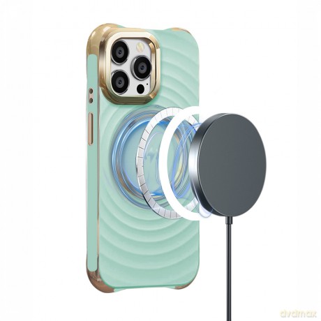 Nakładka Circle Glam Mag do iPhone 16 Pro Max 6,9 miętowa