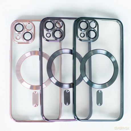 Nakładka Color Chrome Mag do iPhone 16 6,1 zielona