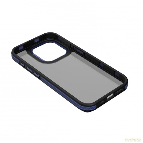 Nakładka Crystal Black do iPhone 15 Pro 6,1 niebieska