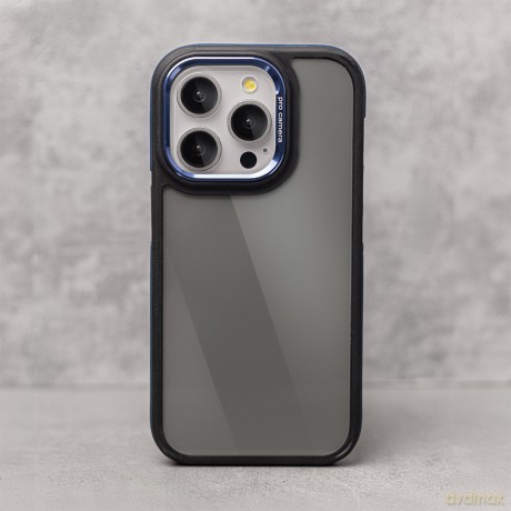 Nakładka Crystal Black do iPhone 15 Pro Max 6,7 niebieska