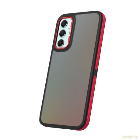 Nakładka Crystal Black do Samsung Galaxy A34 5G czerwona