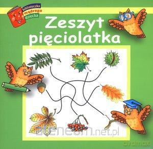 Bibl. mądrego dziecka - Zeszyt pięciolatka [KSIĄŻKA]