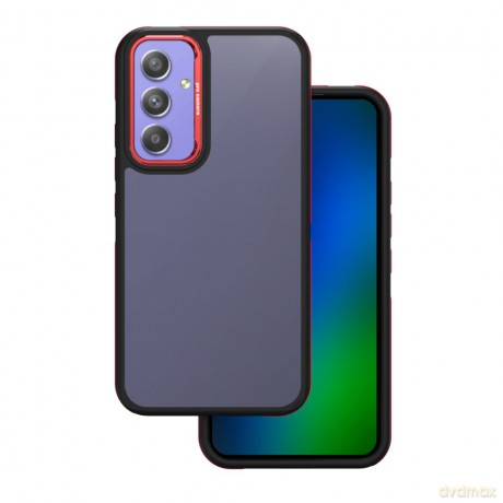 Nakładka Crystal Black do Samsung Galaxy A54 5G czerwona