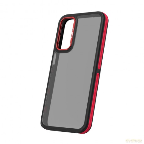 Nakładka Crystal Black do Samsung Galaxy M15 5G czerwona