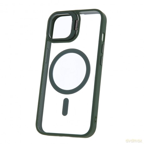 Nakładka Extra Lens Mag do iPhone 16 Plus 6,7 ciemnozielona