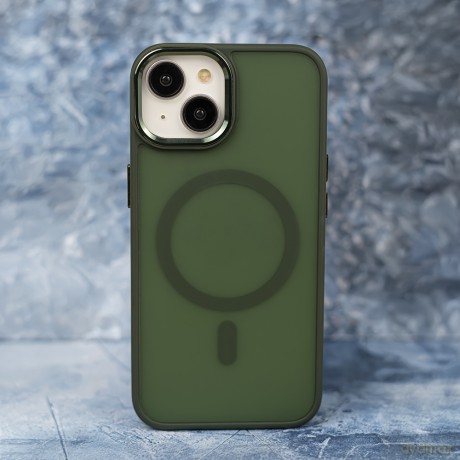 Nakładka Frozen Mag do iPhone 16 Plus 6,7 zielona