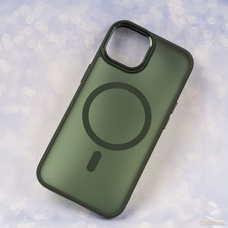 Nakładka Frozen Mag do iPhone 16 Plus 6,7 zielona