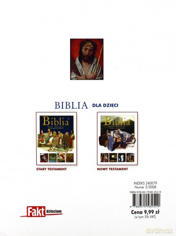 Biblia dla dzieci. Nowy Testament [KSIĄŻKA]