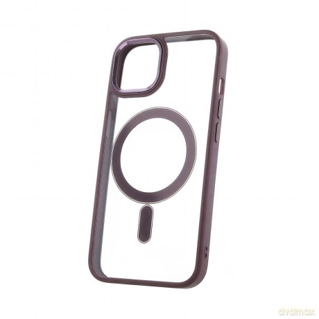 Nakładka Satin Clear Mag do iPhone 16 6,1 fioletowa