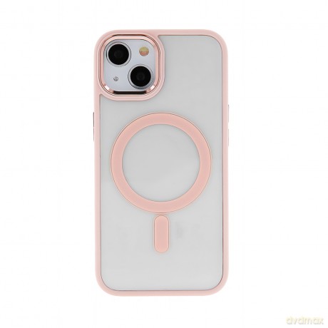 Nakładka Satin Clear Mag do iPhone 16 6,1 różowa