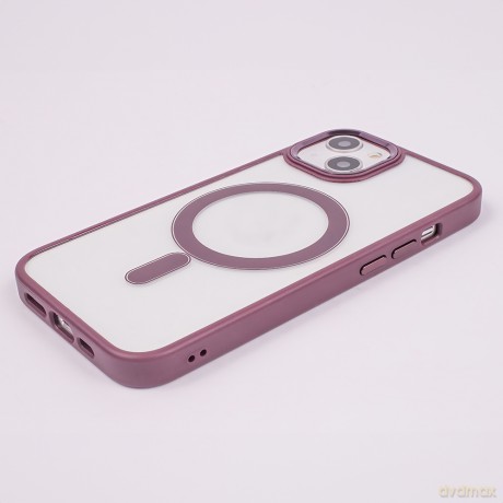 Nakładka Satin Clear Mag do iPhone 16 Plus 6,7 fioletowa