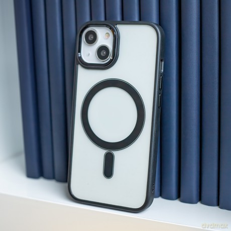 Nakładka Satin Clear Mag do iPhone 16 Pro 6,3 czarna