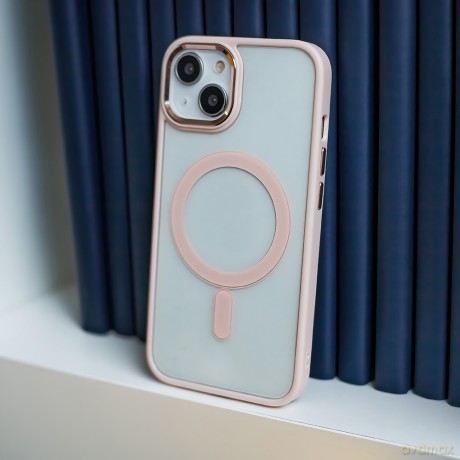 Nakładka Satin Clear Mag do iPhone 16 Pro 6,3 różowa