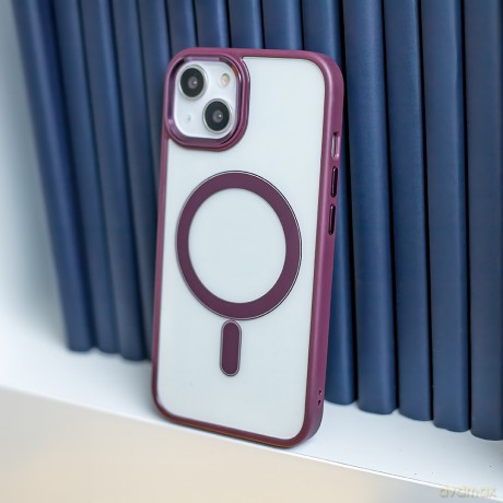 Nakładka Satin Clear Mag do iPhone 16 Pro Max 6,9 fioletowa