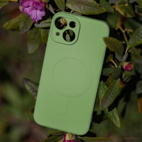 Nakładka Simple Color Mag do iPhone 16 6,1 jasnozielona