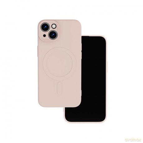 Nakładka Simple Color Mag do iPhone 16 6,1 różowa