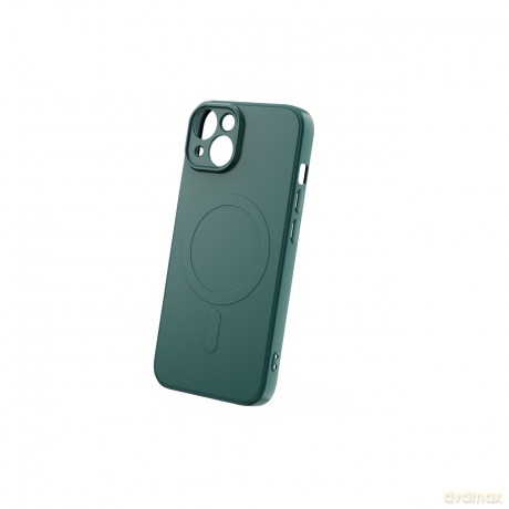 Nakładka Simple Color Mag do iPhone 16 Plus 6,7 ciemnozielona