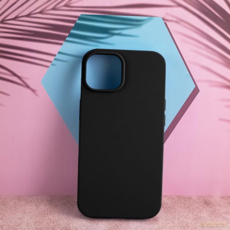 Nakładka Solid Silicon do iPhone 16 6,1 czarna