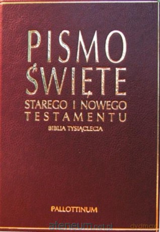 Biblia Tysiąclecia - opr. skórzana ze złoceniami [KSIĄŻKA]