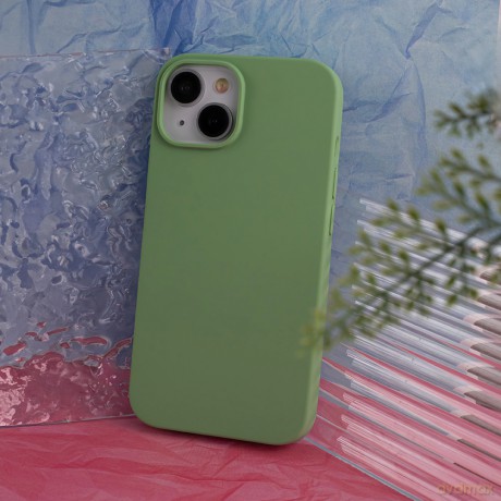 Nakładka Solid Silicon do iPhone 16 Pro Max 6,9 jasnozielona