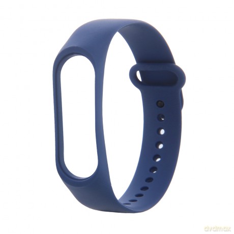 Pasek silikonowy do Xiaomi Mi Band 9 granatowy